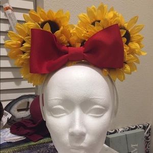 Sunflower Minnie/Mickey Ears
